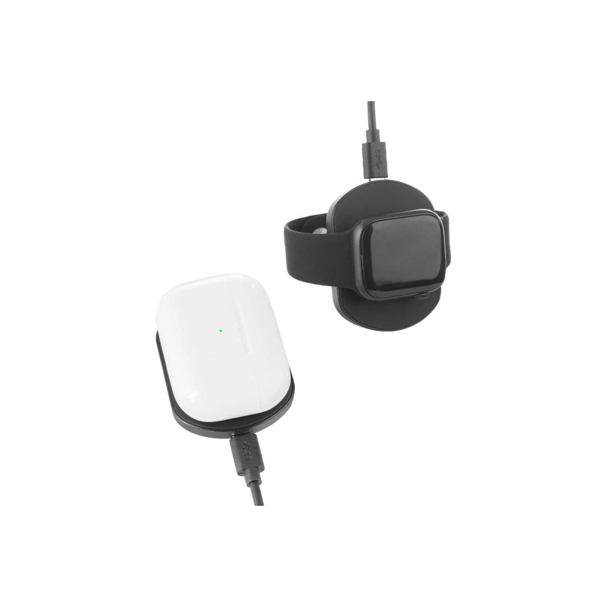 3sixT All-in-One MagSafe Charger with 20W Fast Wall Charger - Black | Wireless Charging Stand for iPhone 12/13/14/15, AirPods & Apple Watch | Perfect for Home, Office & Travel
