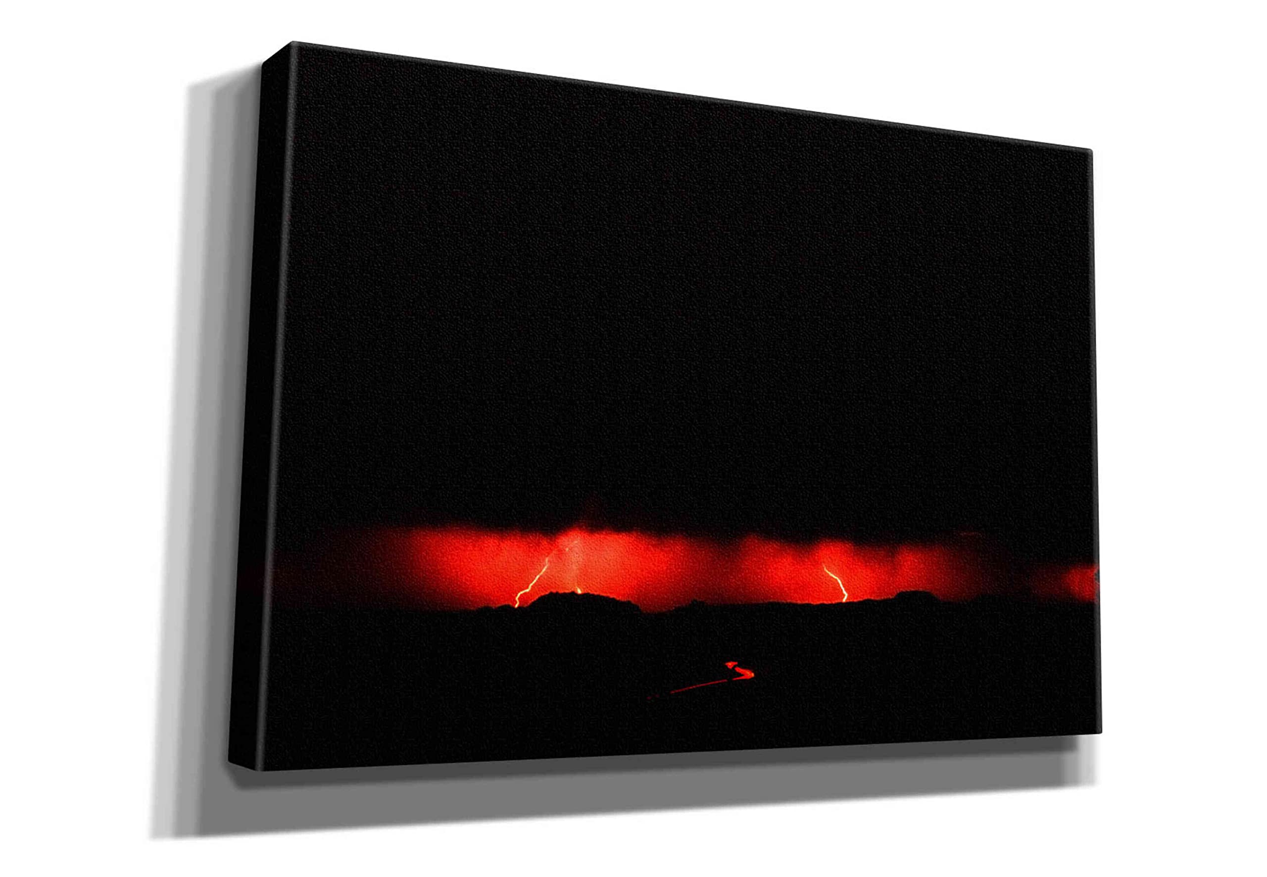 Epic Graffiti 'Lightning Proc' by Thomas Haney - Premium Giclee Canvas Wall Art Print 26x18 Inches - Modern Urban Home Decor for Living Room, Bedroom & Office