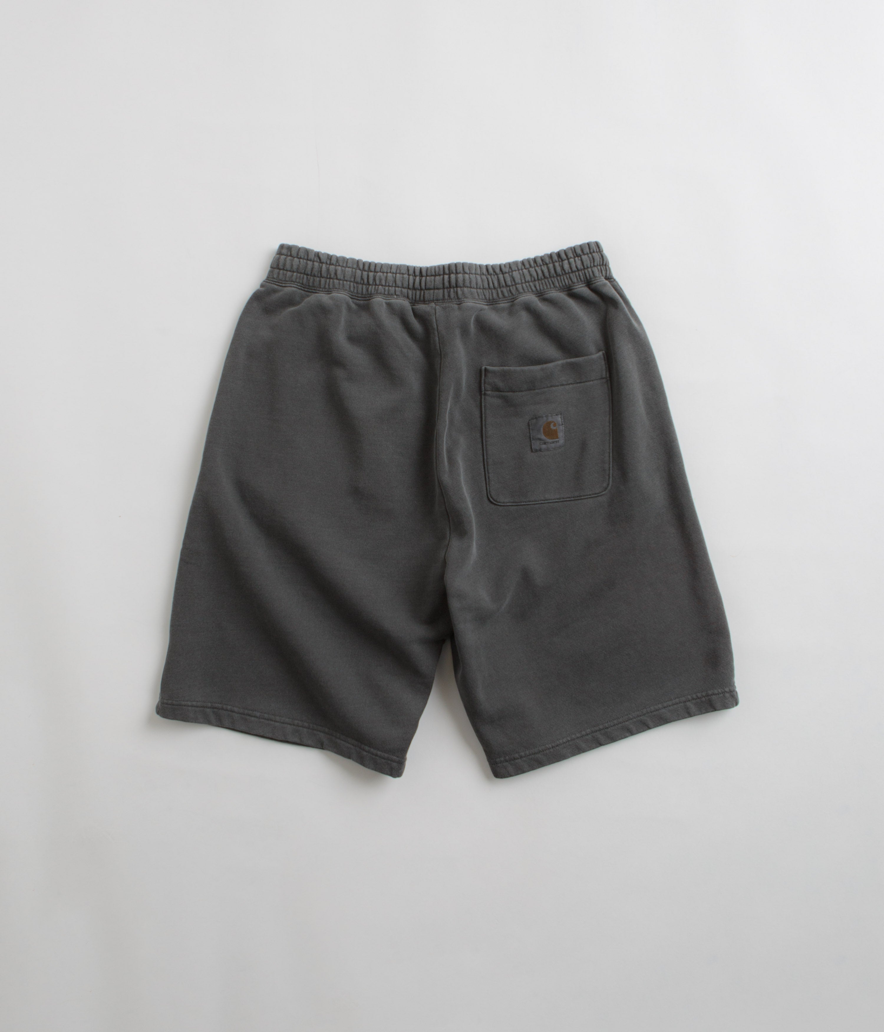Carhartt Nelson Sweat Shorts for Men - Comfortable Athletic Workout Shorts with Pockets, Charcoal Gray - Perfect for Gym, Running, and Casual Wear
