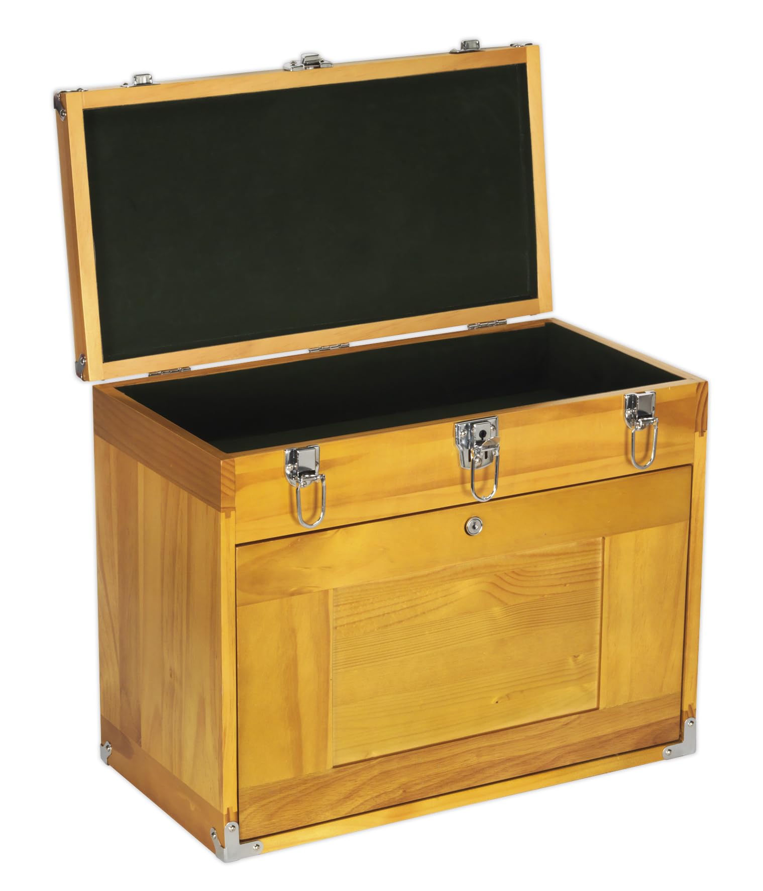 Sealey AP1608W 8-Drawer Machinist Toolbox - Heavy Duty Steel Tool Chest for Mechanics & DIY - Perfect for Garage, Workshop & Auto Repair