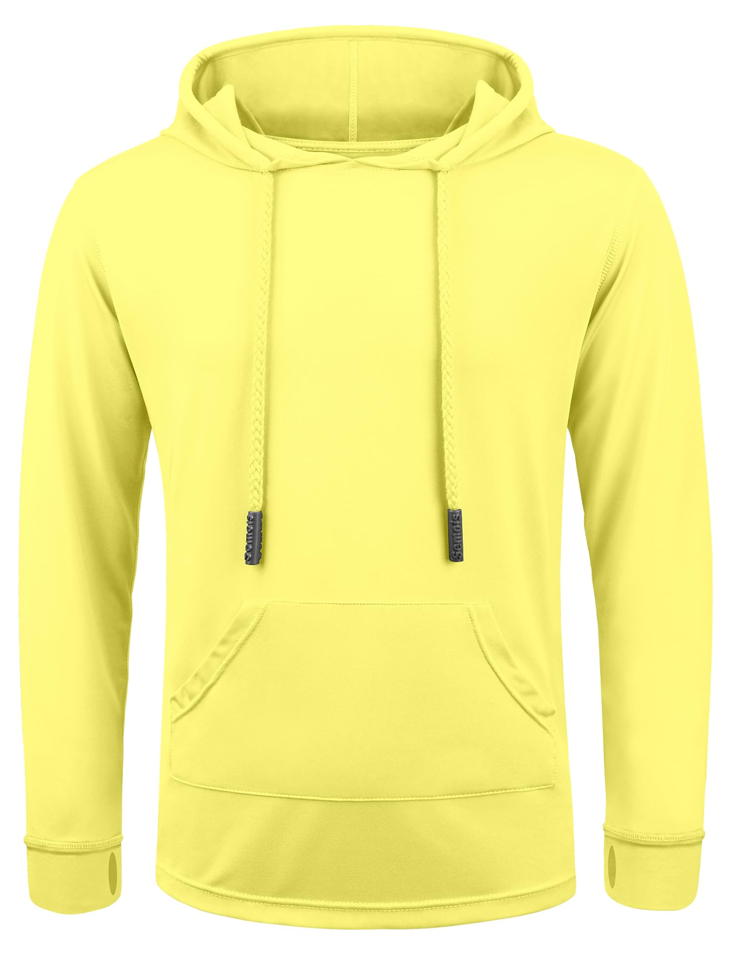 UPF 50+ Boys Rash Guard Swim Shirt - Sun Protection Long Sleeve Hoodie for Kids Fishing, Beach & Watersports with Pocket - Perfect for Swimming, Surfing and Outdoor Summer Activities