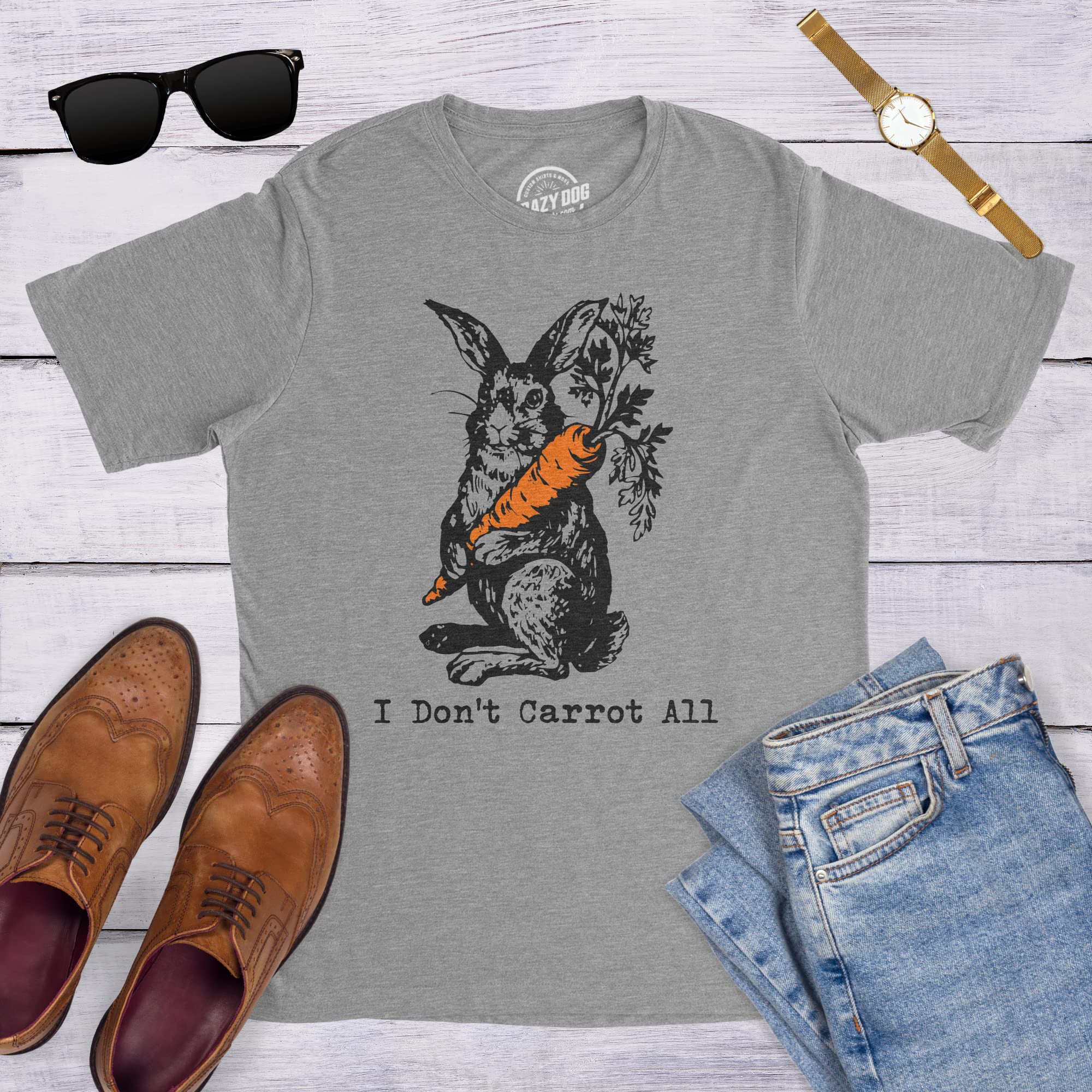 Funny Easter Bunny T-Shirts for Men - Cute Rabbit Graphic Tees - Perfect for Easter Parties, Gifts & Casual Wear