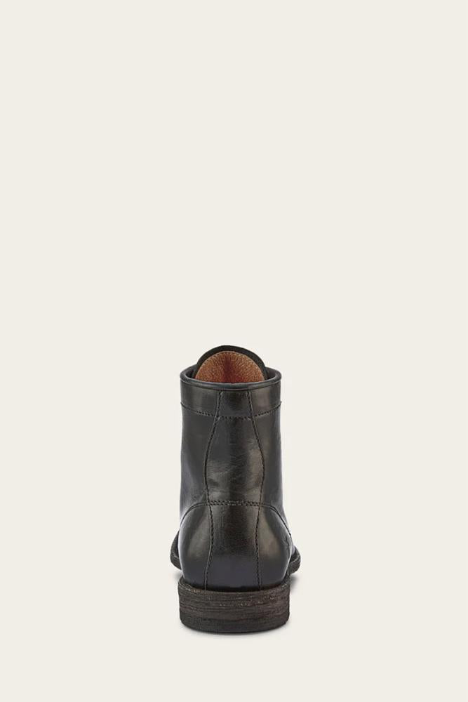 Frye Men's 80709 Black Leather Boots - Classic Casual & Work Boots for Everyday Wear