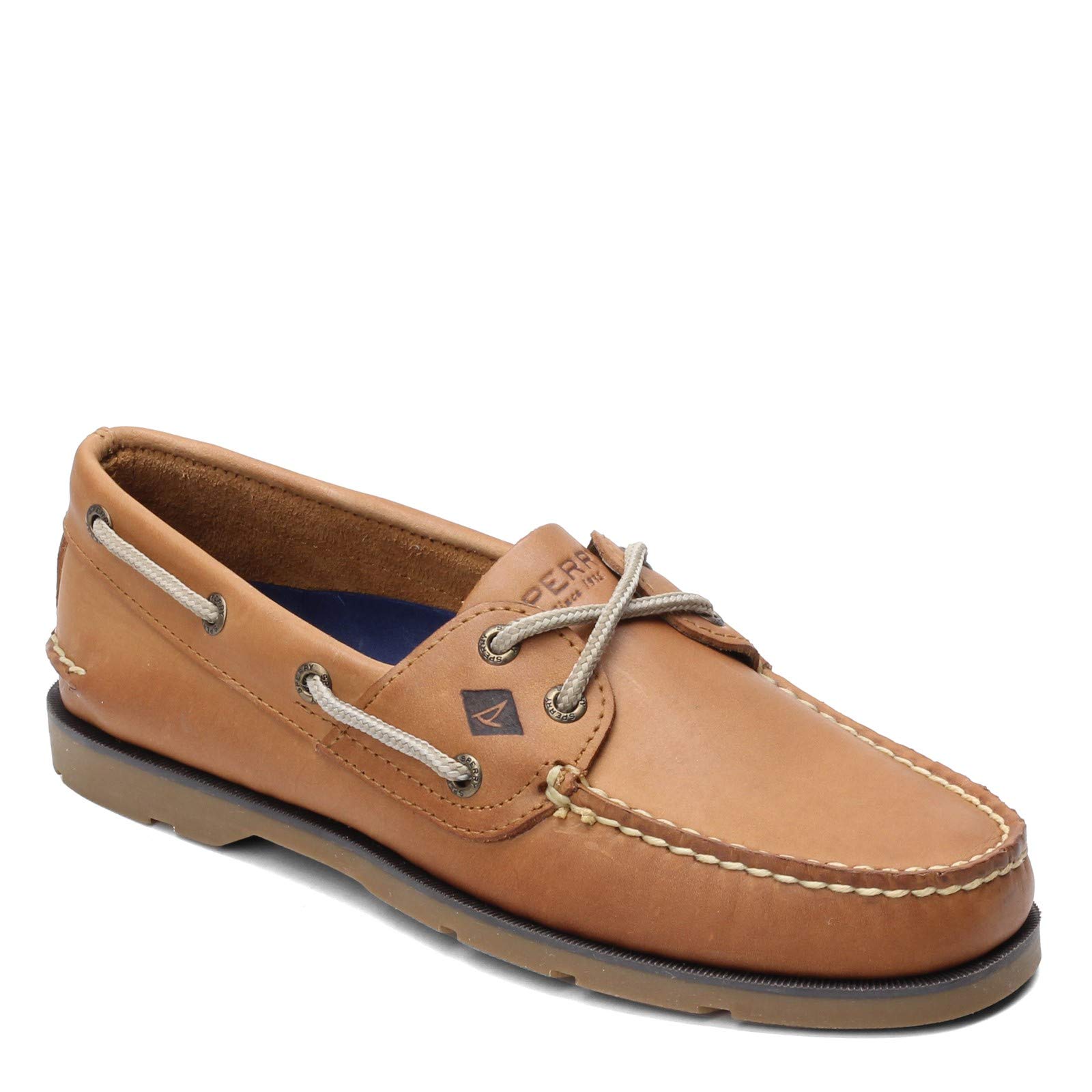 Sperry Top-Sider Leeward 2 Eye Boat Shoes for Men - Classic Nautical Deck Shoes with Non-Slip Sole | Perfect for Sailing, Boating & Casual Wear