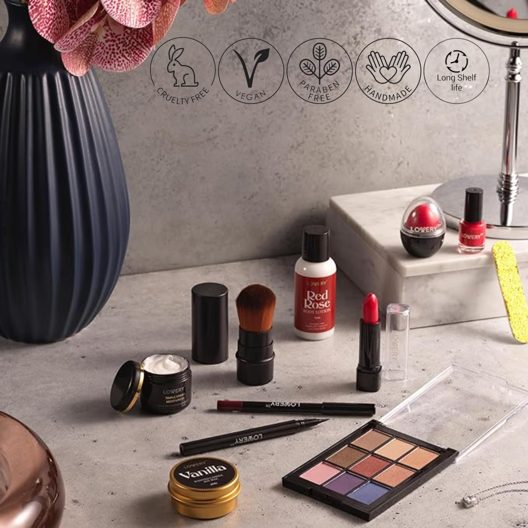 12-Day Beauty Gift Set for Women - Skincare & Makeup Birthday Gift Box with Surprises | Perfect for Her Birthday, Anniversary, Valentine's Day & Special Occasions
