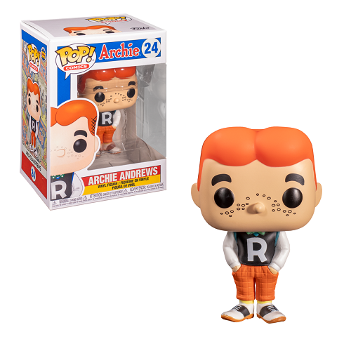 Funko Pop! Archie Andrews #24 - Collectible Vinyl Figure | Perfect for Pop Culture Fans & Archie Comics Collectors | Great for Display, Gifts, and Home Decor