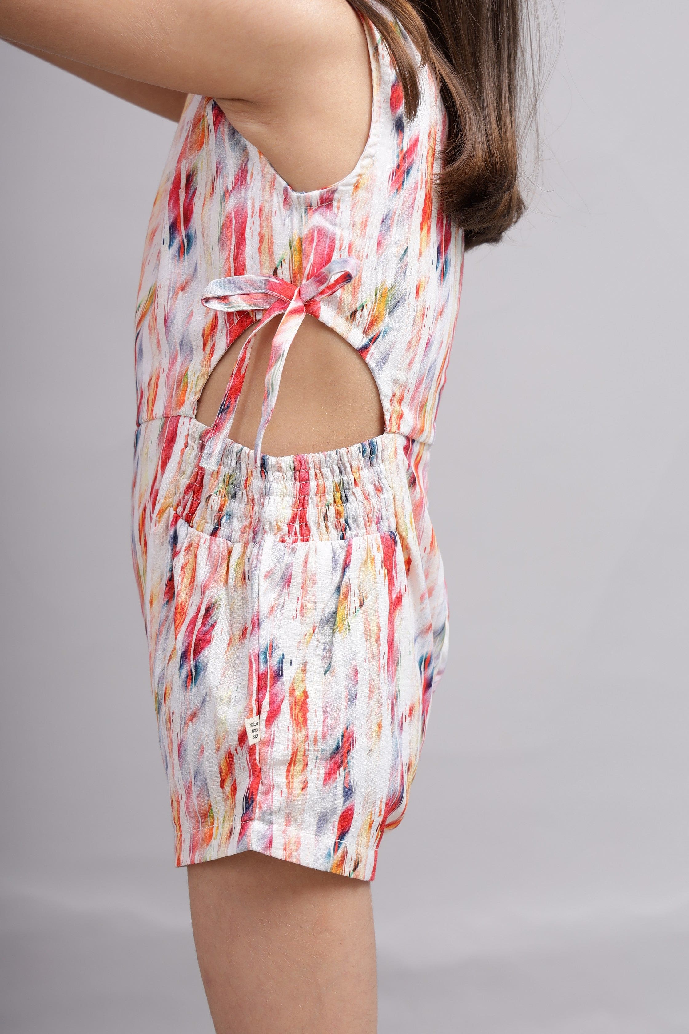 Stylish Digital Print Playsuit for Women - Multicolor Floral Jumpsuit | Perfect for Summer Outfits, Beach Vacations & Casual Wear