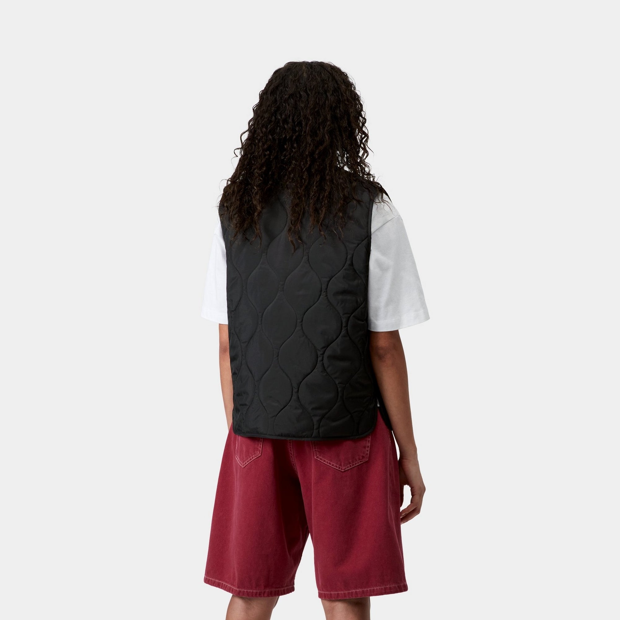 Women's Skyler Vest - Black | Lightweight Quilted Puffer Vest for Layering | Perfect for Fall, Winter & Outdoor Activities