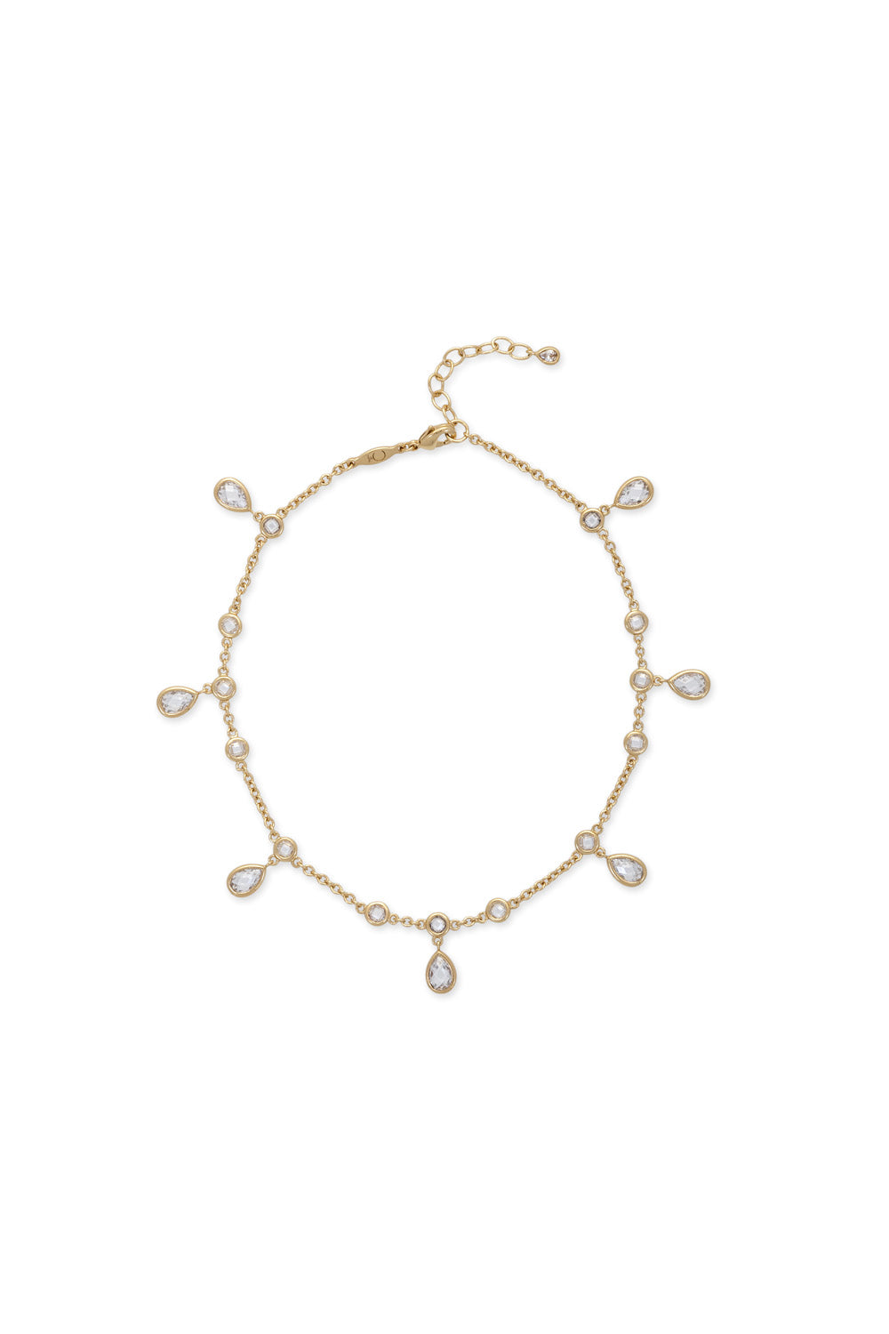 Jacquie Aiche x TOC June Anklet - Dainty Gold Ankle Bracelet for Women, Perfect for Beach, Summer & Boho Style Outfits