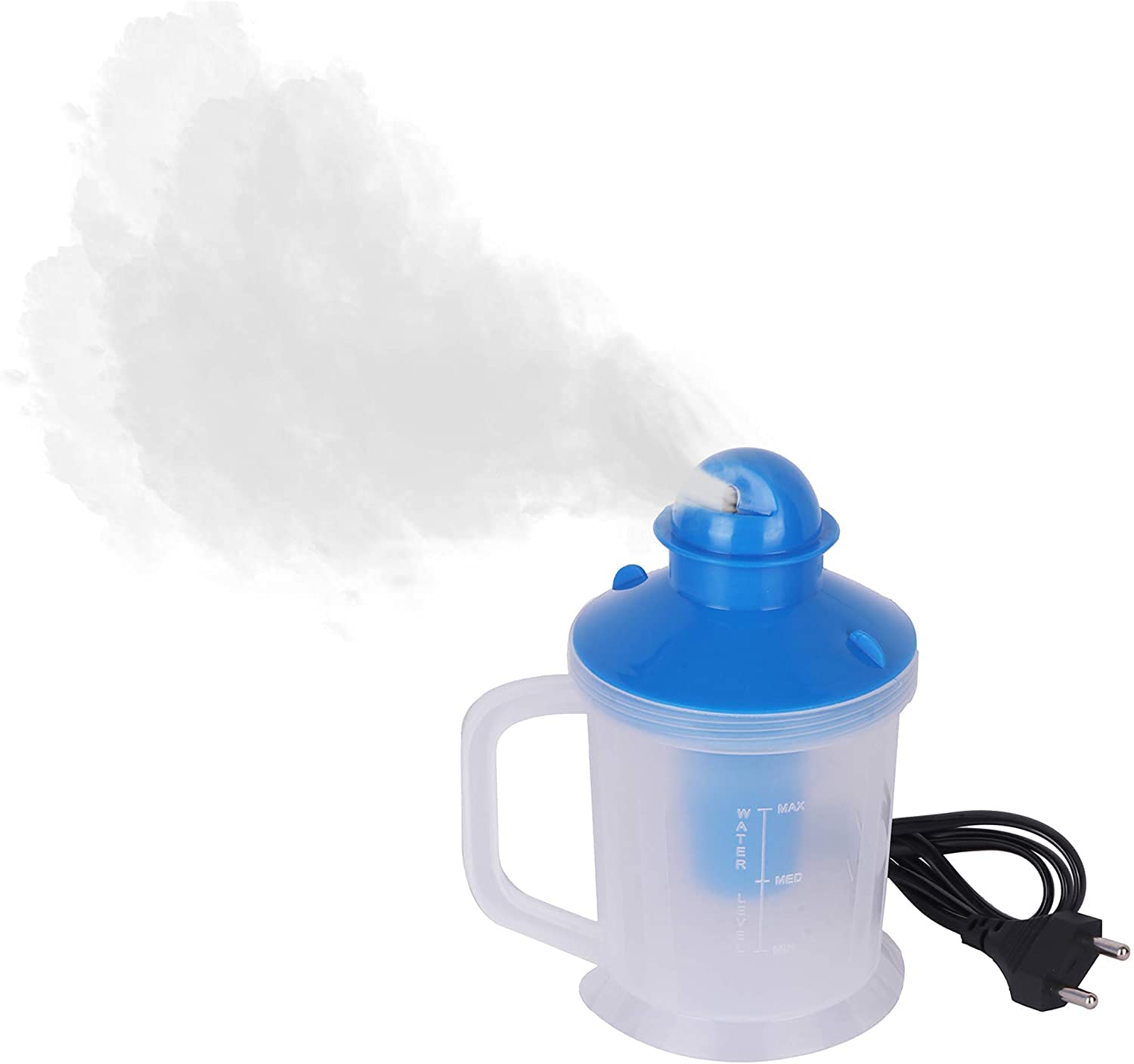 VEWIKZY® 3-in-1 Steam Vaporizer for Cold & Cough Relief - Facial Sauna, Nose Steamer & Inhaler with Multi-Color Options (Pack of 1) - Perfect for Home Use, Sinus Relief & Skincare Routine