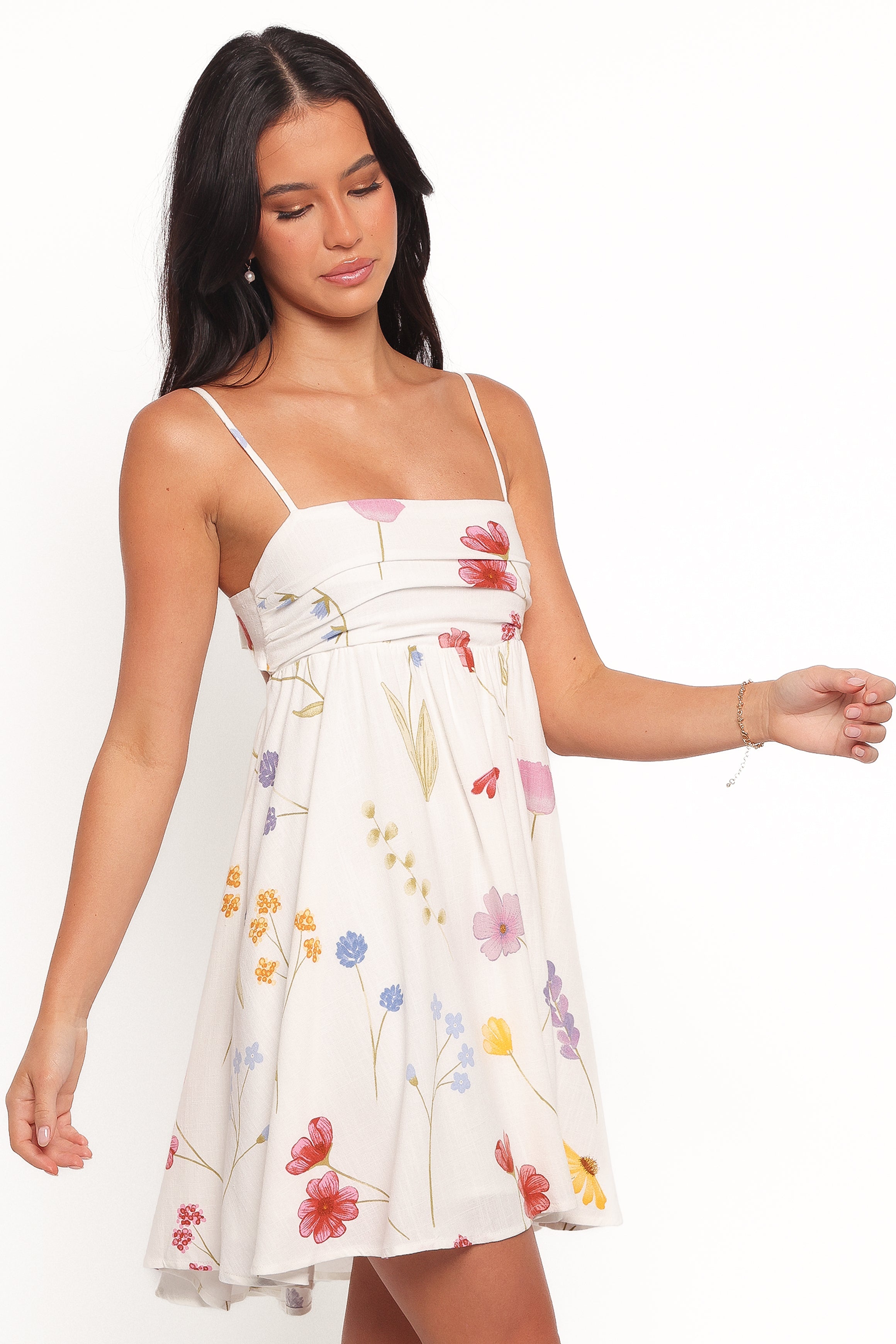 Jesse Mini Dress - Ditsy Floral Print Summer Dress for Women | Casual & Party Wear | Perfect for Beach, Vacation & Date Nights