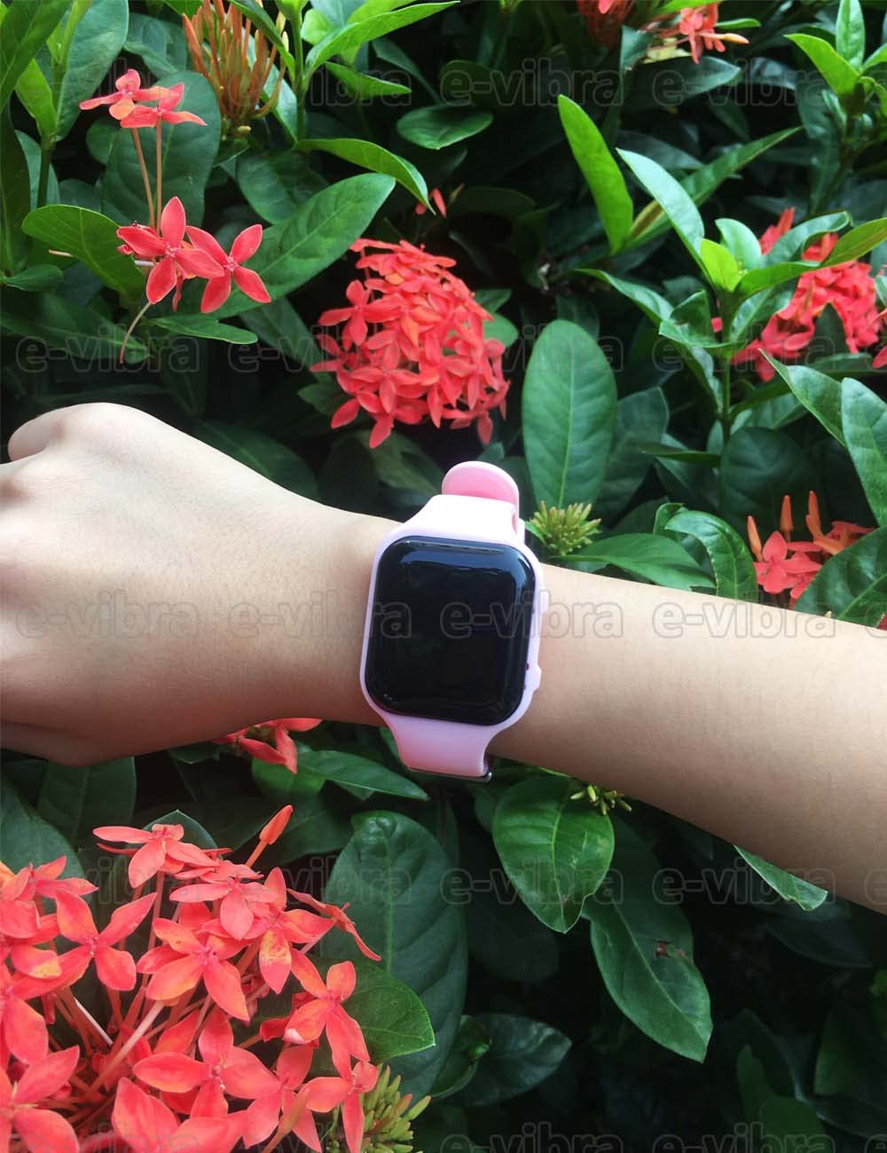 **Waterproof Vibrating Alarm Watch for Kids - Potty Training, Medical Reminder & Timer - Baby Pink | Ideal for Toilet Training, Medication Alerts & Daily Schedules**