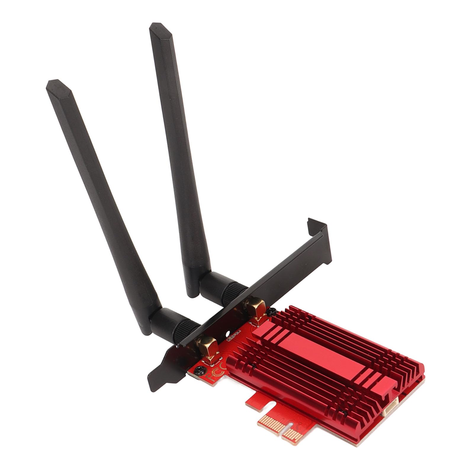 High-Speed Wireless PCIe Adapter - WiFi 6 Gigabit Network Card with Low Latency & Heat Sink for PC Gaming, Streaming & Home Office | Compatible with Windows 10/11, Desktop & Laptop Computers