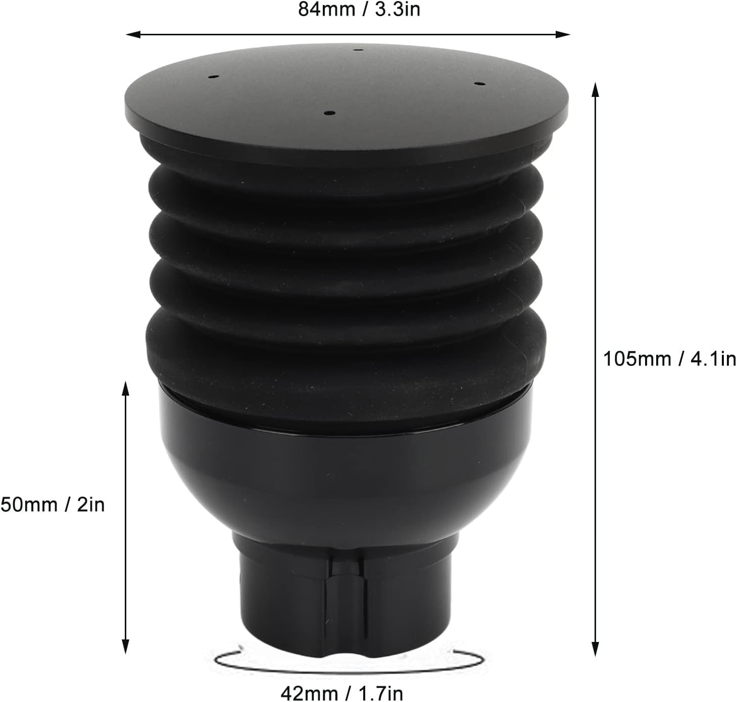 Eureka Mignon Single Dose Hopper Coffee Grinder - 2-in-1 Silicone Bellow for Cleaning & Grounds Collection | Compatible with MMG Grinders | Perfect for Home Baristas & Specialty Coffee Brewing