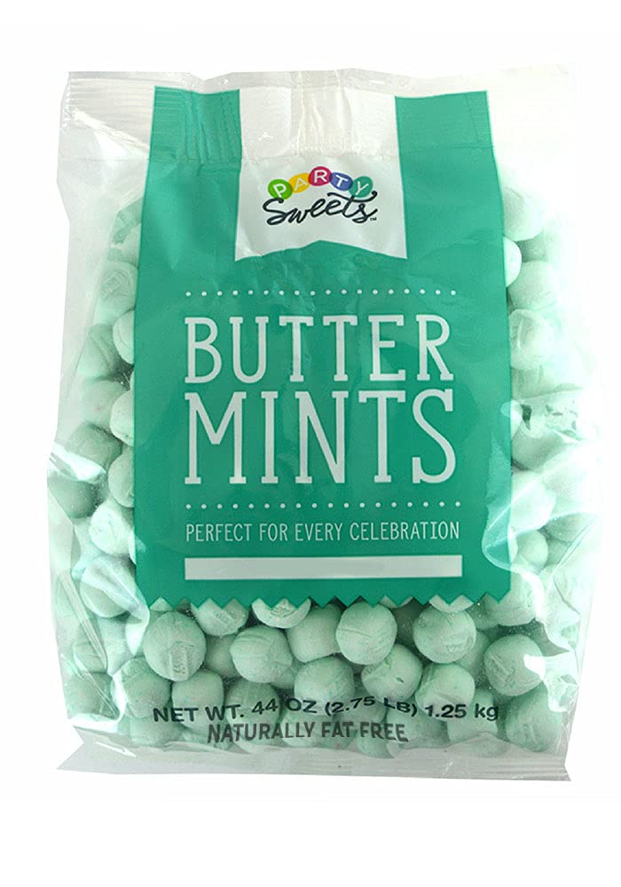 **Hospitality Mints Party Sweets Mint Green Buttermints – 2.75 Pound (Approx. 350 Pieces) – Perfect for Weddings, Baby Showers & Corporate Events**