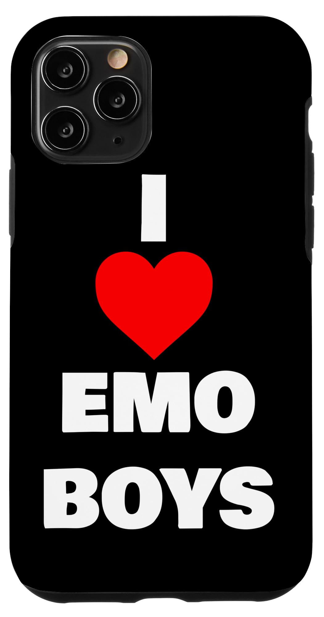 iPhone 11 Pro Emo Boys Design Phone Case - Trendy Protective Cover for Emo Style Lovers | Perfect for Concerts, School & Daily Use