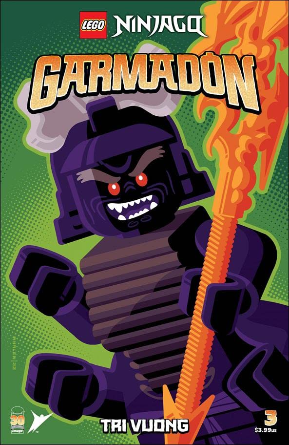 LEGO Ninjago: Garmadon #3B VF/NM Image Comic Book - 1:10 Variant Collectible for Fans & Investors | Perfect for Display, Gifts & Comic Collections