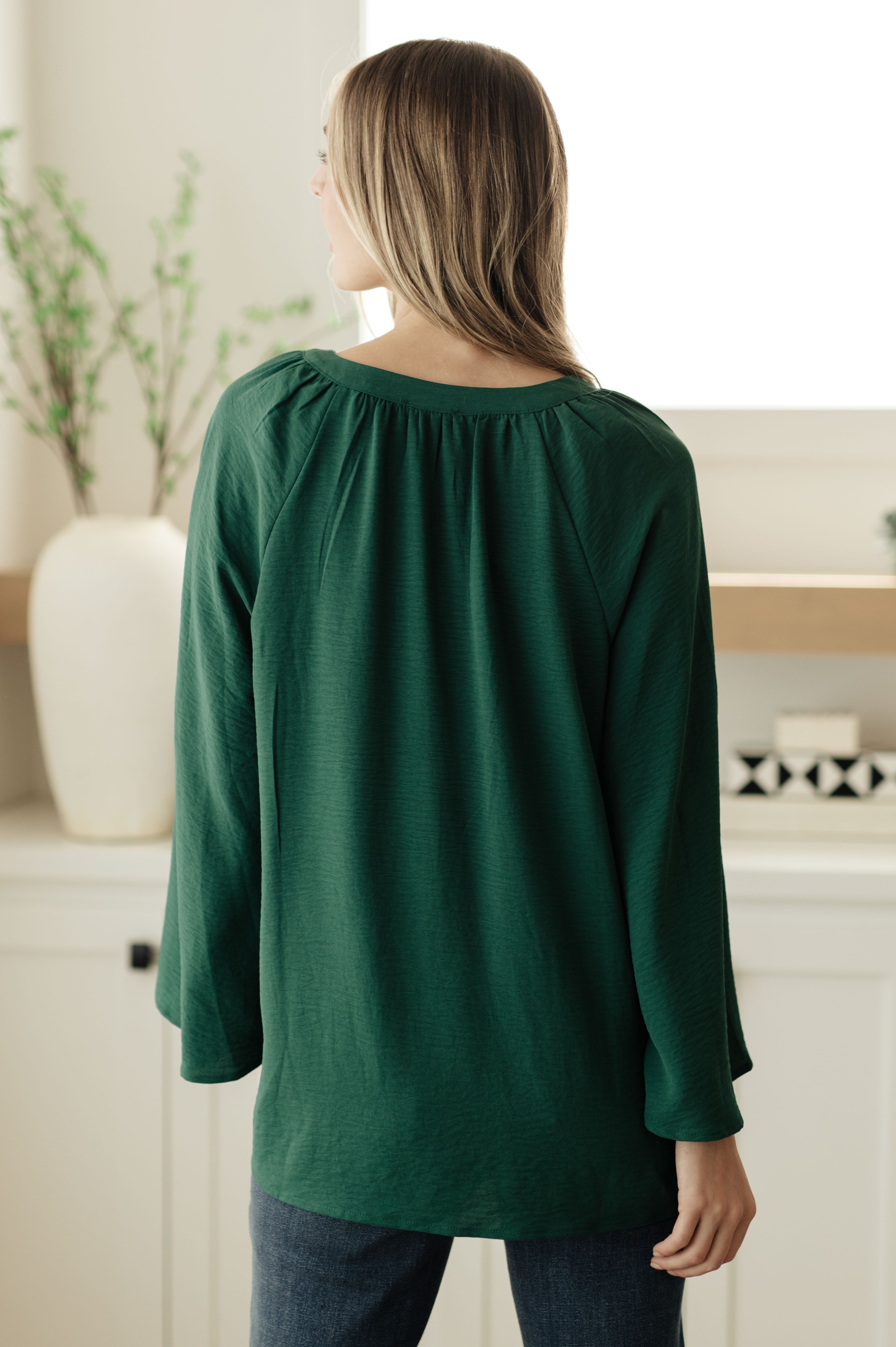 Climb On V Neck Blouse for Women - Stylish Casual & Office Wear - Perfect for Work, Dating & Everyday Outfits