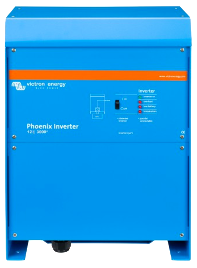 Phoenix Inverter 12V to 230V 3000W Pure Sine Wave Power Converter - Perfect for RVs, Boats, and Off-Grid Solar Systems