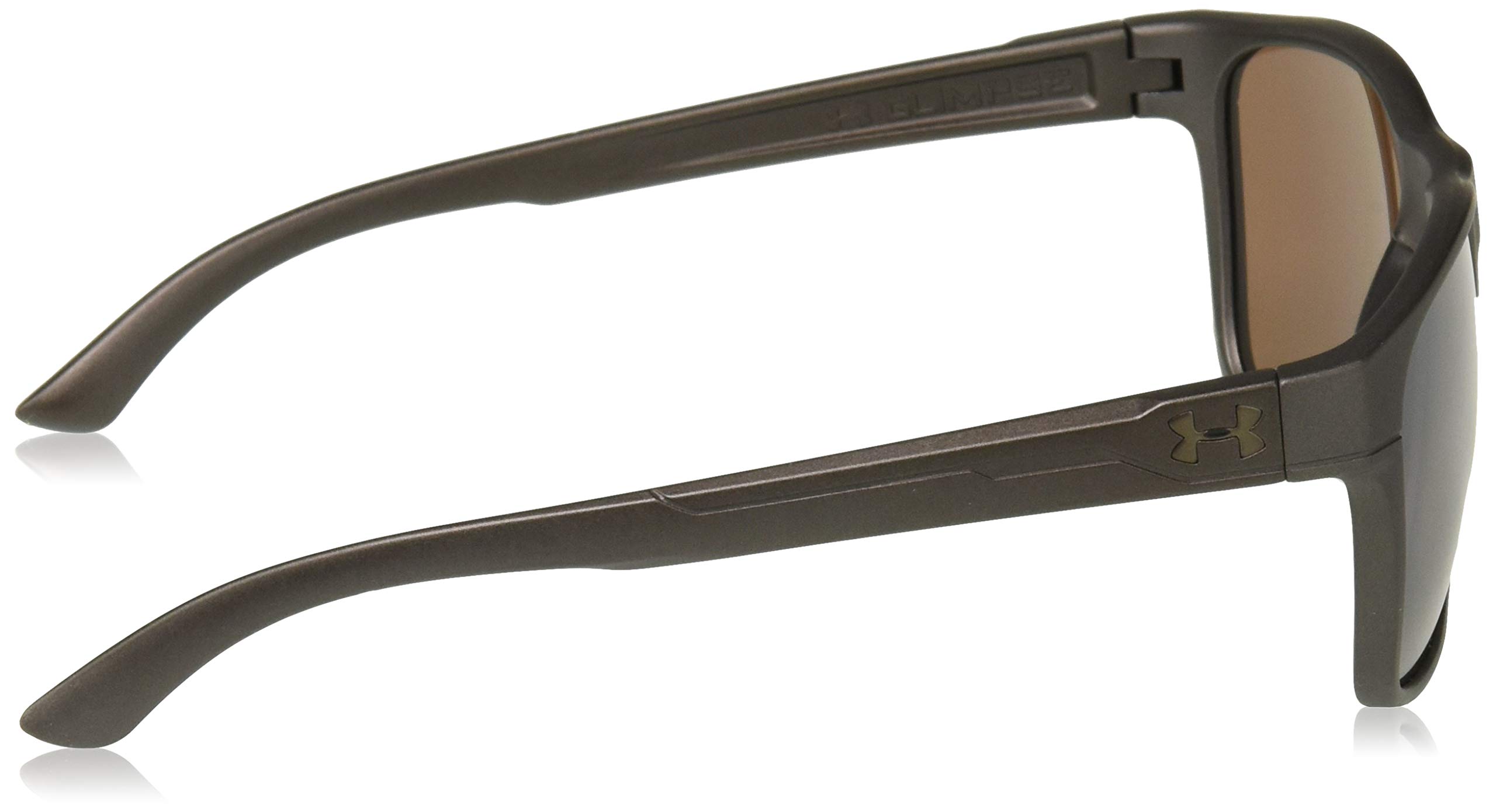 Under Armour Glimpse Sunglasses for Men & Women - Polarized Wayfarer Style UV Protection - Perfect for Running, Cycling & Outdoor Sports