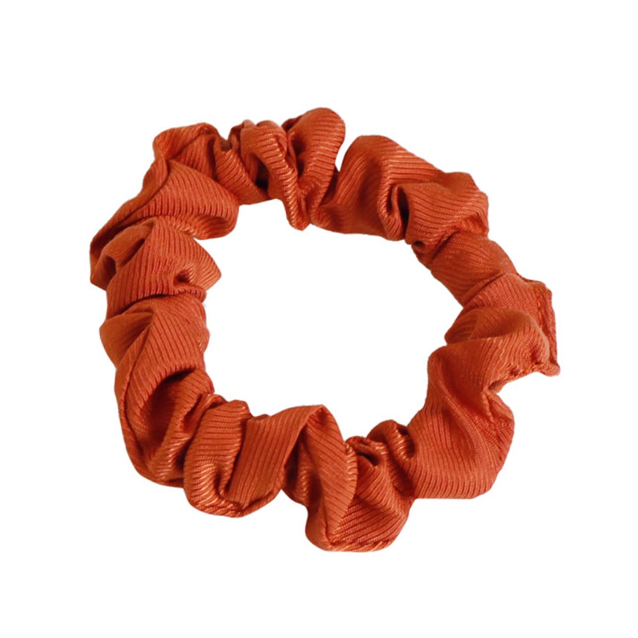 Lurrose 6 Pack Stretchy Hair Ties for Women - Soft Printed Scrunchies, Rope Hair Wraps & Fashion Hair Rings - Perfect for Workouts, Office, and Everyday Styling