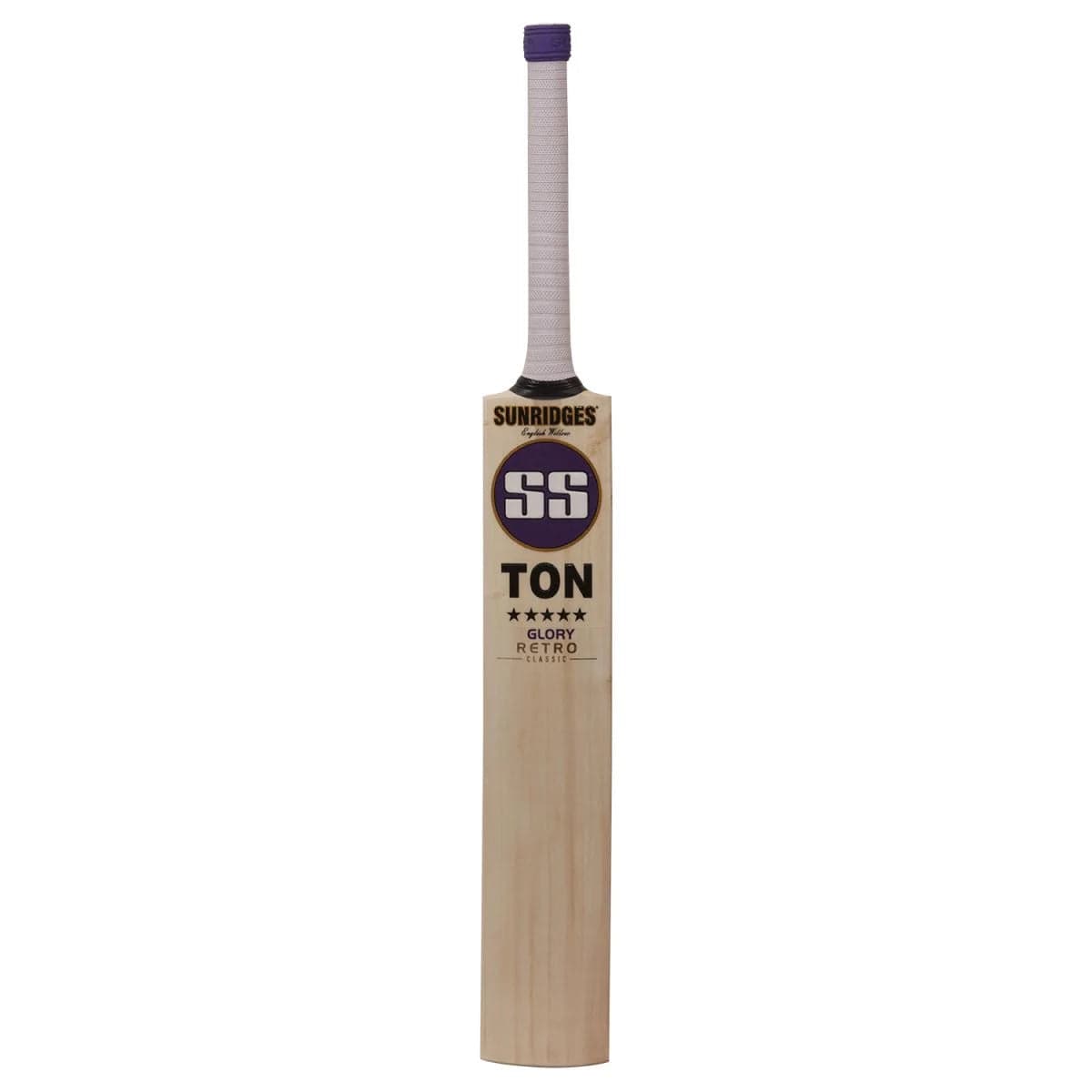Premium SS Retro Glory Cricket Bat - Authentic English Willow, Lightweight & Durable for Professional & Casual Play - Perfect for Matches, Practice & Backyard Games