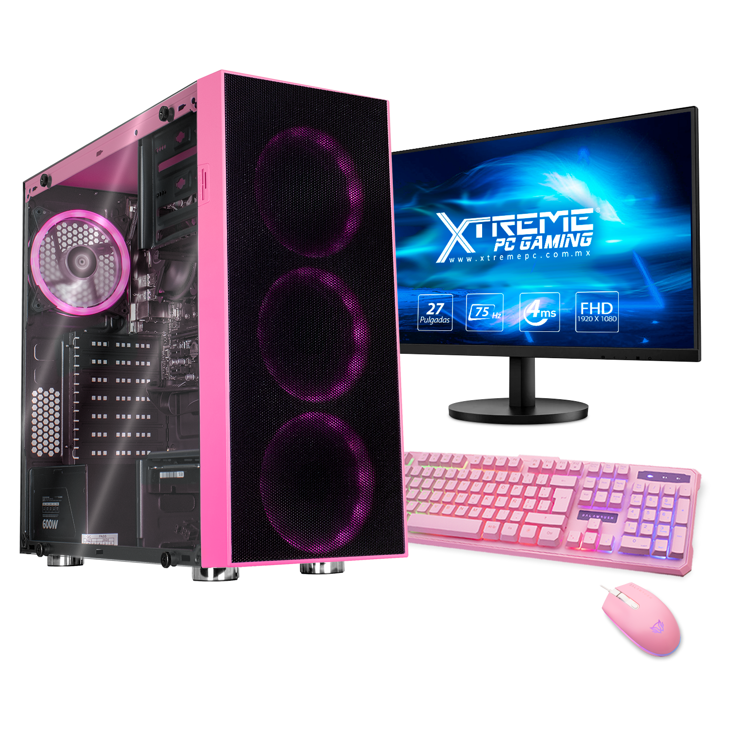 Xtreme Gaming PC - Intel Core i9-11900, 16GB RAM, 480GB SSD + 1TB HDD, 27