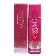 Ossum Romantic Perfumed Body Mist for Women - 115ml Floral Fragrance Spray | Long-Lasting Scent for Date Night, Office & Special Occasions