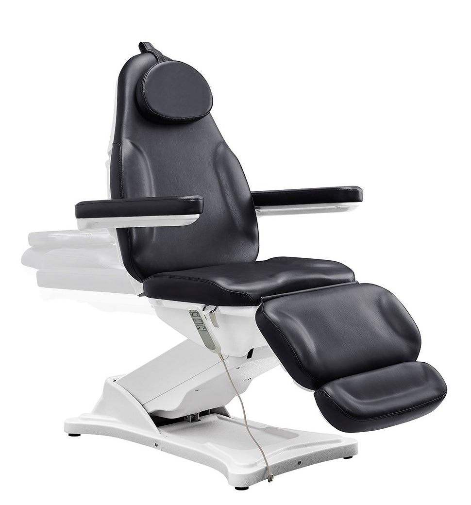 Belluci Professional Electric Facial Bed for Spa & Salon - Adjustable Reclining Massage Table with Headrest for Facial Treatments & Skin Care