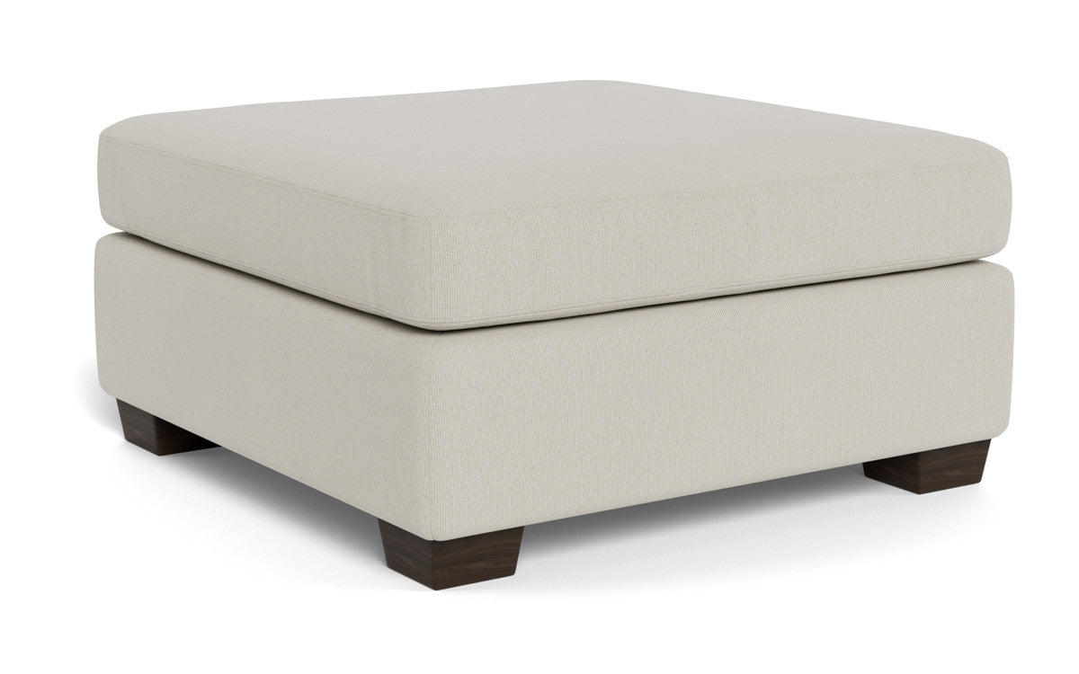 Track Cocktail Ottoman - Stylish and Comfortable Footrest for Living Room, Bedroom, or Office - Perfect Home Decor Accent