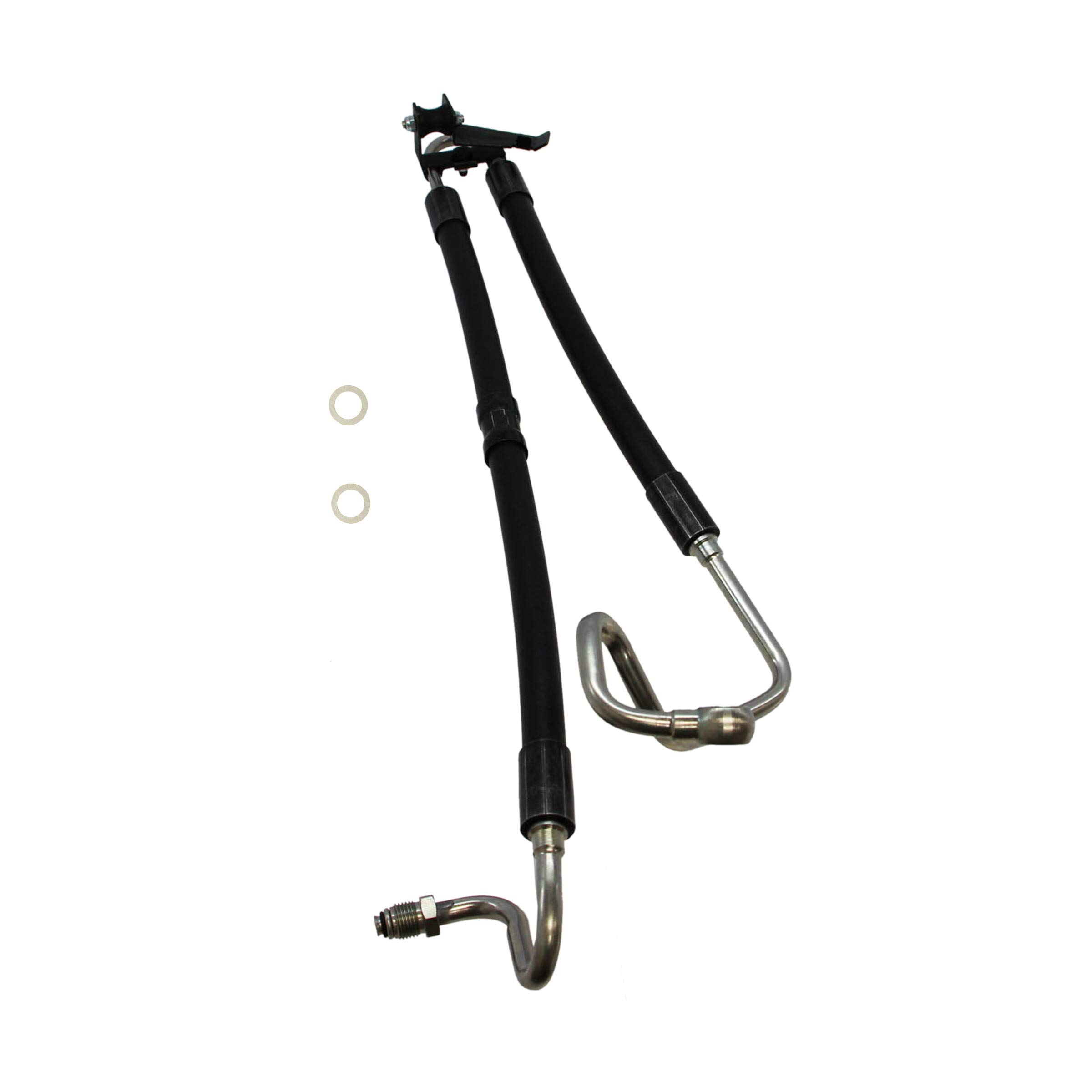 Rein PSH0100P Power Steering Hose Replacement - High-Performance Hydraulic Hose for Smooth Steering - Compatible with Ford, Chevy, Dodge - Perfect for Off-Roading, Towing & Daily Driving