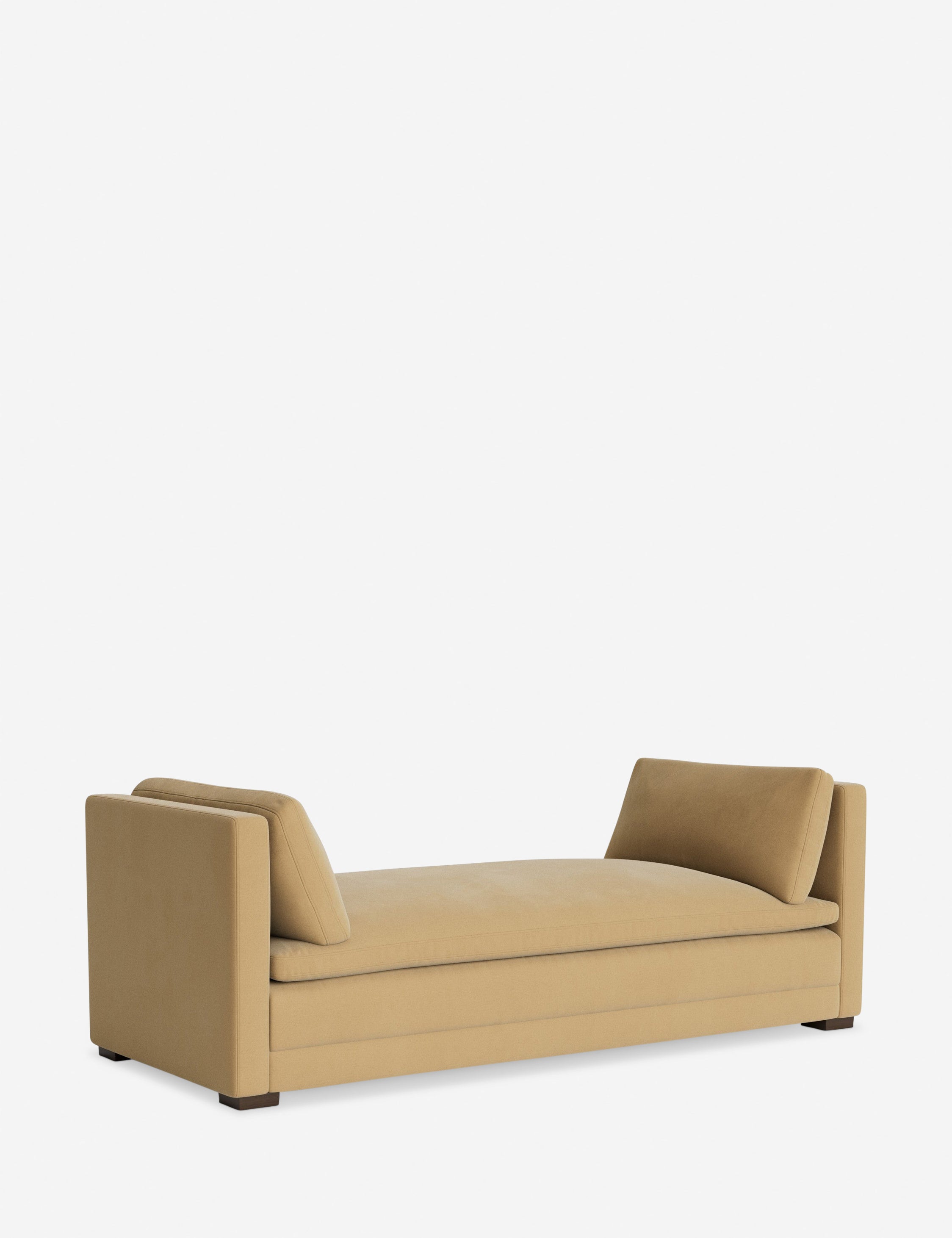 Elvie Chaise - Modern Lounge Chair for Living Room, Bedroom & Office - Comfortable Upholstered Accent Chair with Wooden Legs - Perfect for Relaxing, Reading & Decorating Your Home