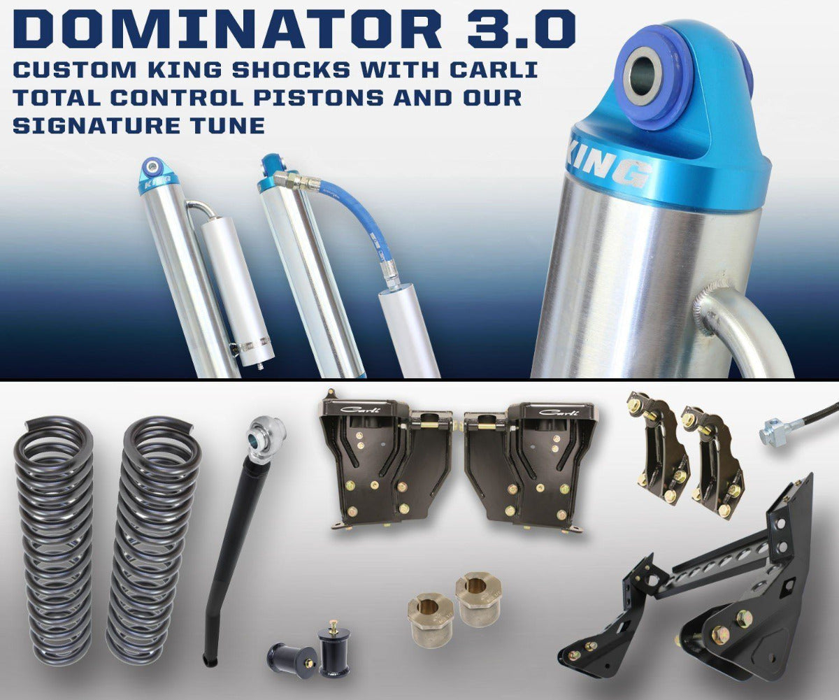 2011-2016 Ford F250 F350 3.0 Dominator Suspension Lift Kit - 4.5 Inch Lift System for Off-Road & Truck Customization | Perfect for Trail Riding, Towing & Heavy-Duty Performance