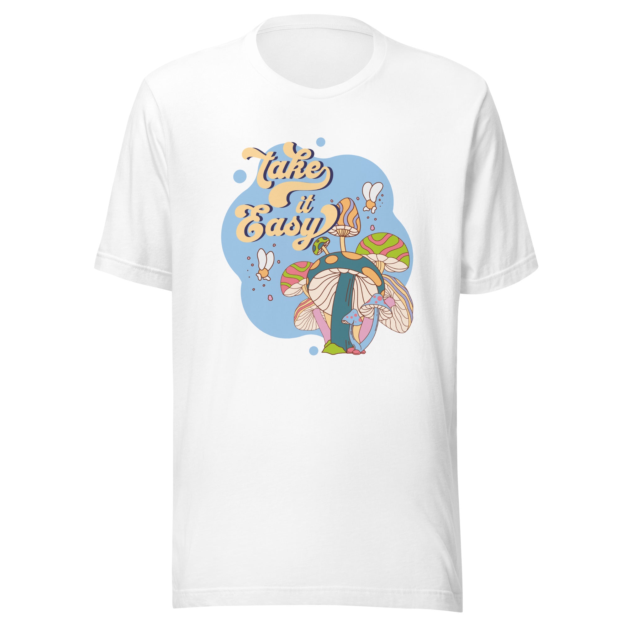 Take It Easy Unisex T-Shirt - Soft Cotton Comfort Fit Tee for Men & Women - Perfect for Casual Wear, Outings, and Everyday Comfort