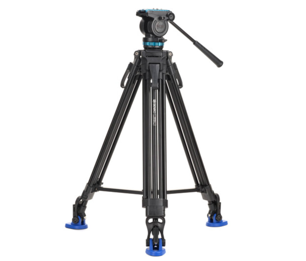 Benro A572LLKH Aluminum Tripod with KH Head - 60mm Bowl for DSLR & Video Cameras | Professional Photography & Videography Support for Travel, Studio & Outdoor Shooting