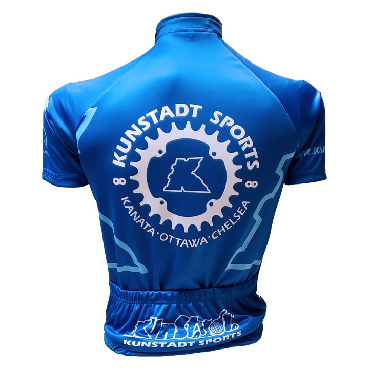 Kunstadt 2021 Men's/Women's Blue Cycling Jersey - Breathable & Moisture-Wicking Bike Shirt for Road & Mountain Biking | Perfect for Cycling, Training & Outdoor Sports