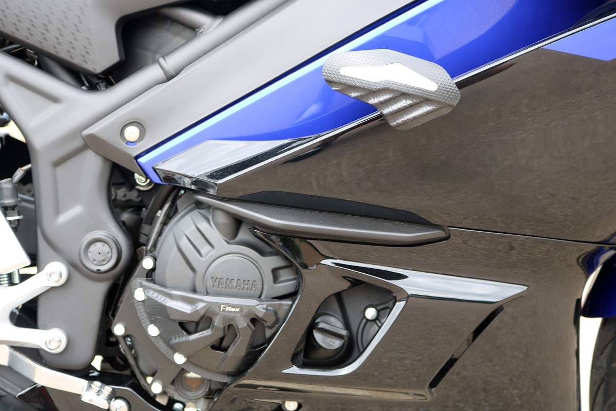 T-Rex Racing Engine Case Covers for Yamaha YZF-R3 (2015-2018) | Durable Motorcycle Protection for Street & Track Riding