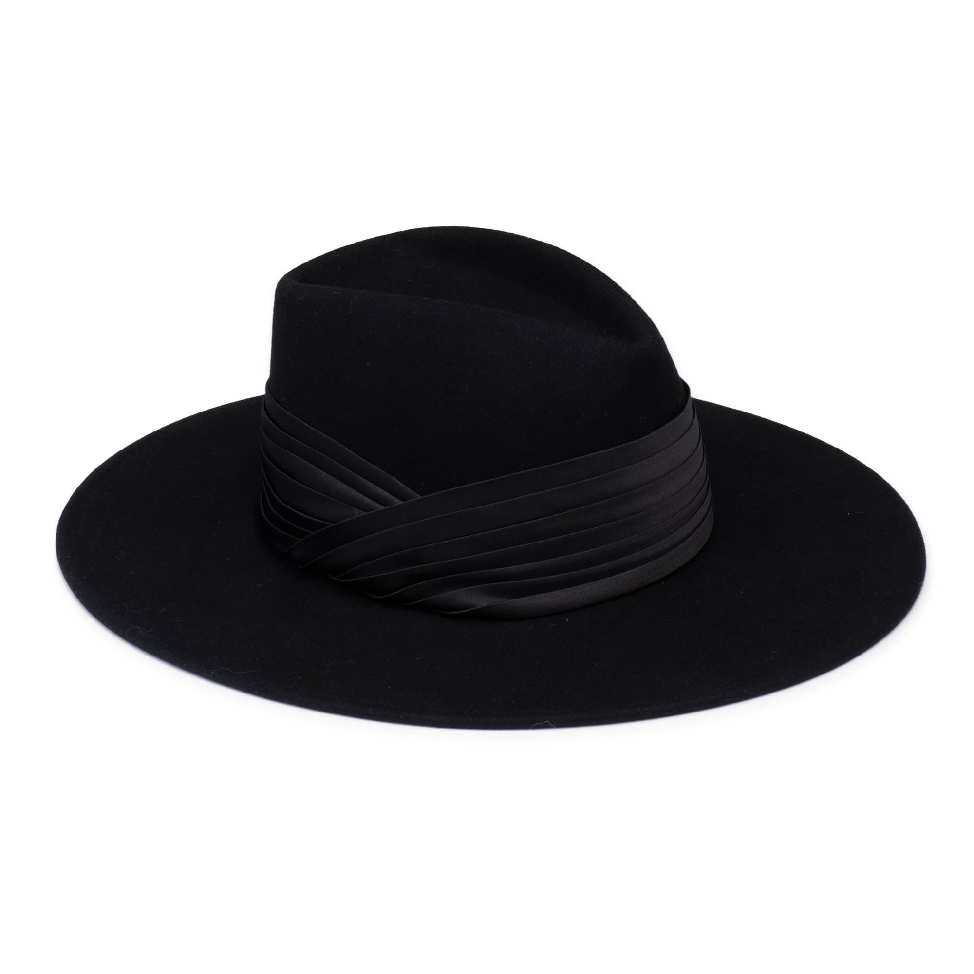 Stylish Harlowe Wool Felt Fedora Hat for Men & Women | Classic Wide Brim Fedora | Perfect for Outdoor Events, Weddings & Fashion