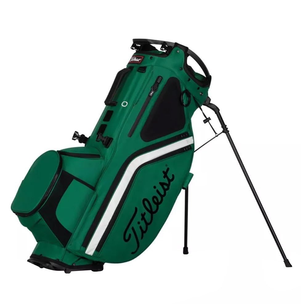 Titleist Hybrid 14 Golf Stand Bag - Lightweight Waterproof Golf Bag with 14-Way Divider for Men & Women | Perfect for Course Play, Driving Range & Travel