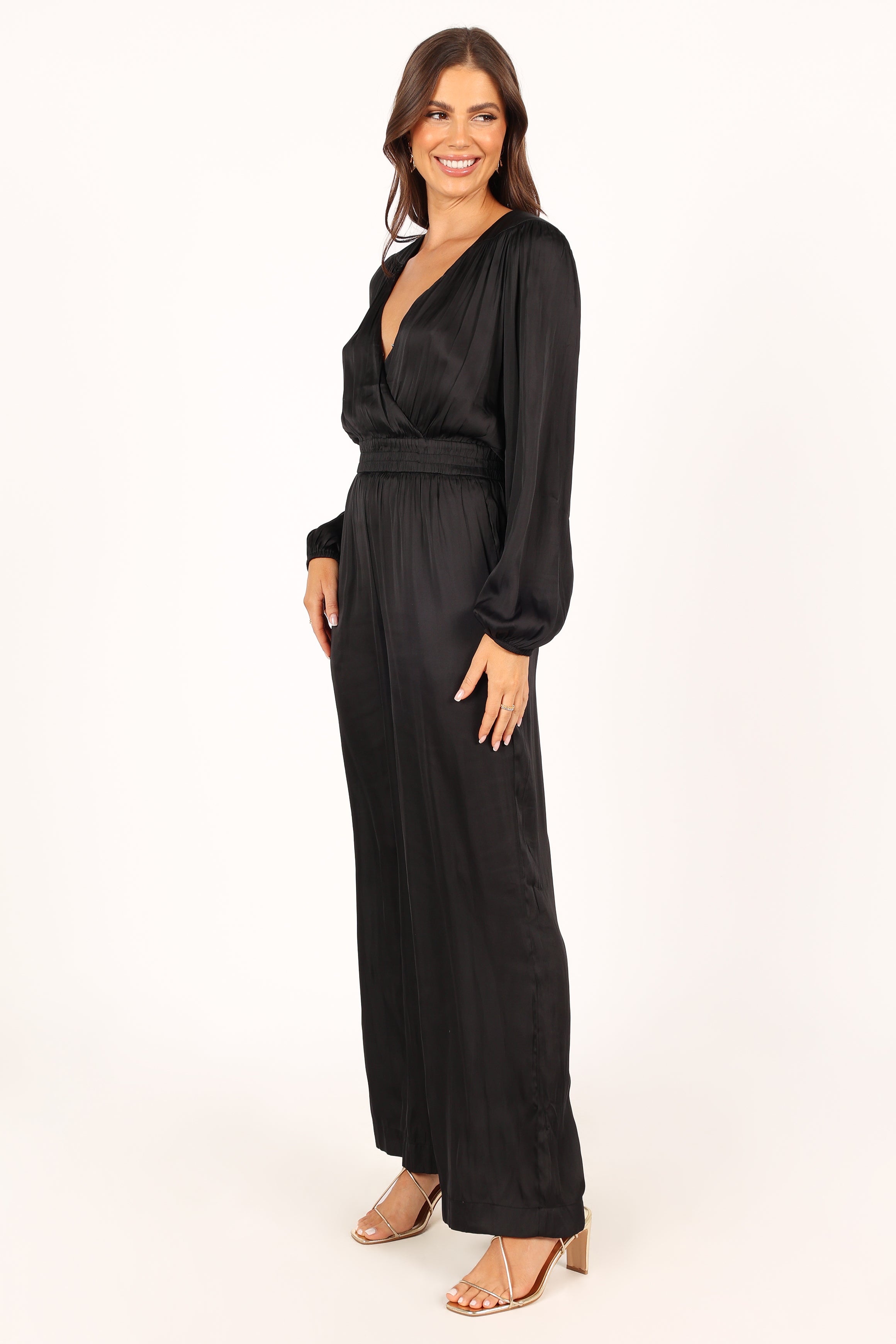 Cameron Black Jumpsuit for Women - Stylish & Comfortable One-Piece Outfit for Casual Wear, Work, and Evening Events