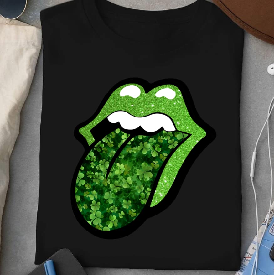 Sexy Irish Leopard Print Shamrock Green St. Patrick's Day T-Shirt for Women | Fun Party Outfit & Festival Wear