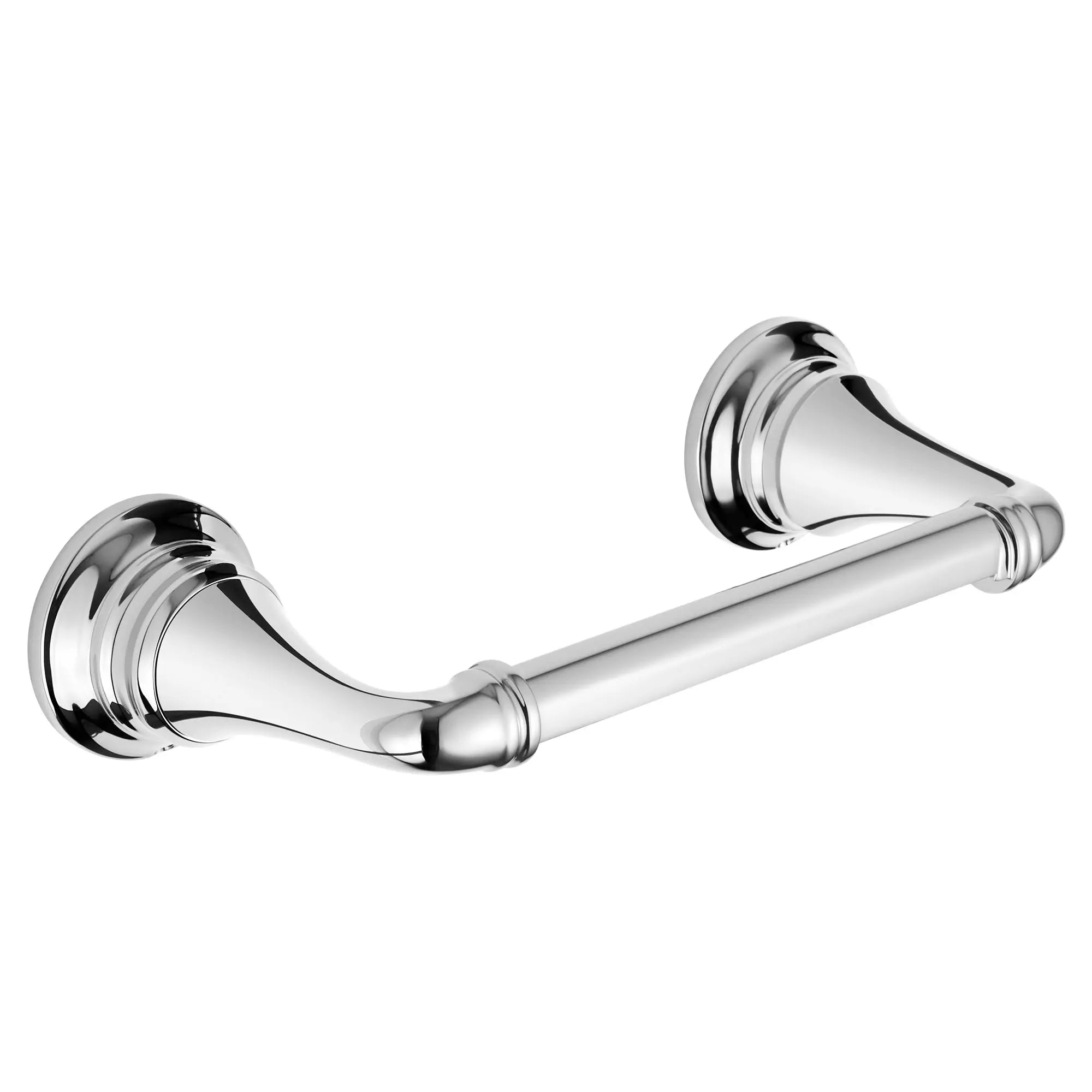 Delancey® Modern Toilet Paper Holder - Wall Mounted Bathroom Tissue Roll Stand - Durable Stainless Steel for Home, Hotel, and Office Use