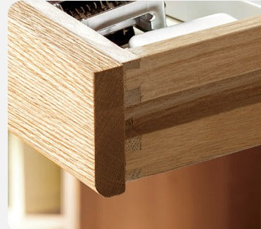 Premium Oak Solid Wood Office Desk - Durable & Stylish Home Office Furniture for Work & Study