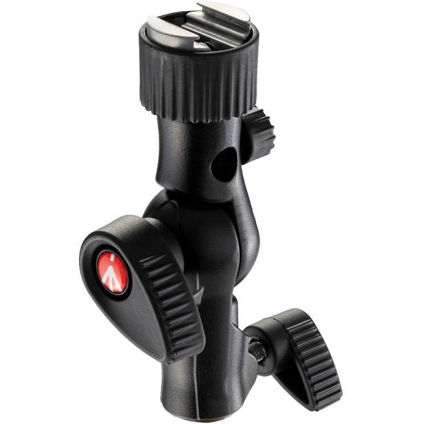 Manfrotto Cold Shoe Tilt Head Mount - Adjustable Camera Flash Bracket for DSLR, Mirrorless & Video Cameras - Perfect for Photography, Videography & Studio Lighting Setups