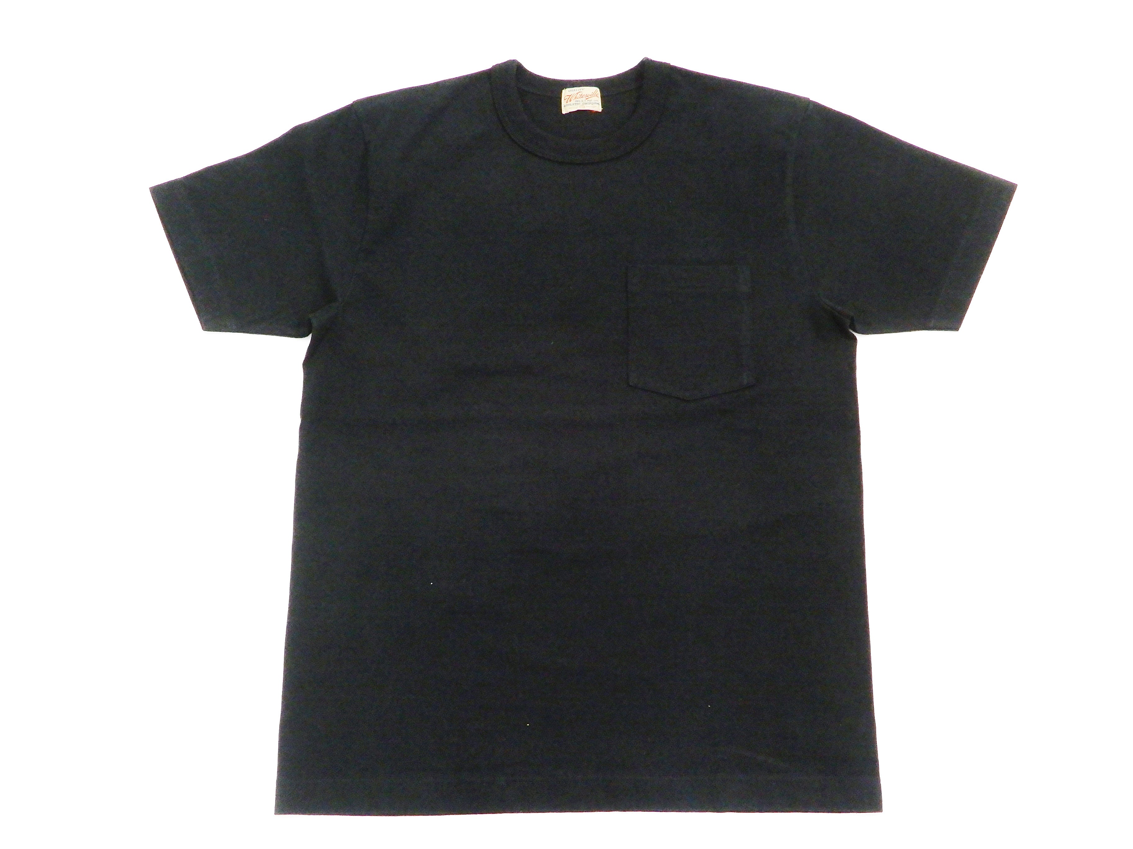Premium Men's Plain Pocket T-Shirt - Short Sleeve Crewneck Loopwheel Cotton Tee (One Wash) - Comfortable Casual Wear for Everyday & Street Style - WV78932 by Toyo Enterprises - Black