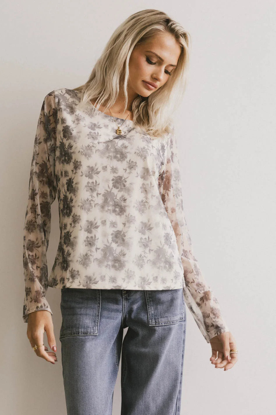 Kenna Mesh Top Women's Fashion Trendy Breathable Summer Blouse - Perfect for Beach, Party & Casual Outfits | FINAL SALE