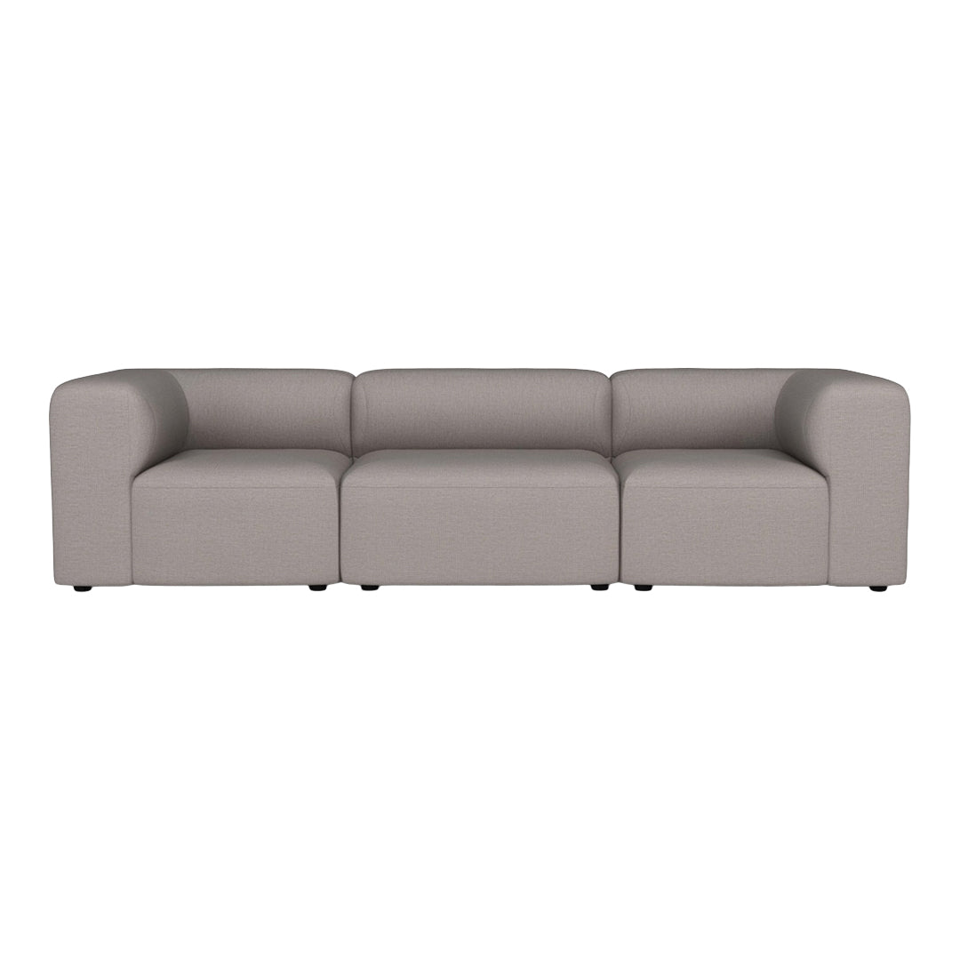 Modern 3-Seater Angle Sofa - Comfortable L-Shaped Sectional Couch for Living Room, Lounge & Small Spaces - Perfect for Apartments, Dorms & Home Theater Seating