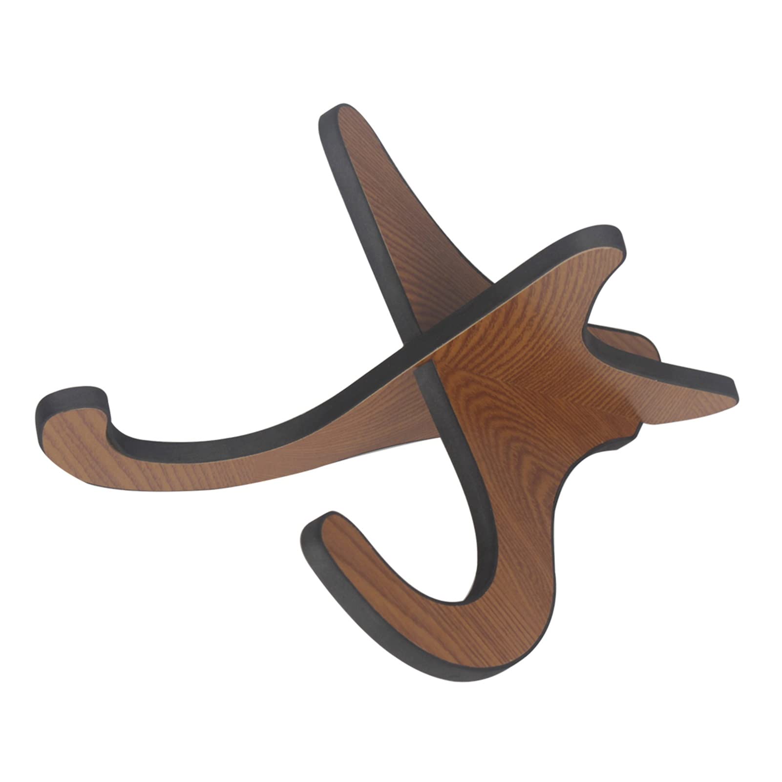 **Portable Detachable Wooden Ukulele Stand - Basswood Guitar Holder for String Instruments | Perfect for Home, Studio & Travel Use**