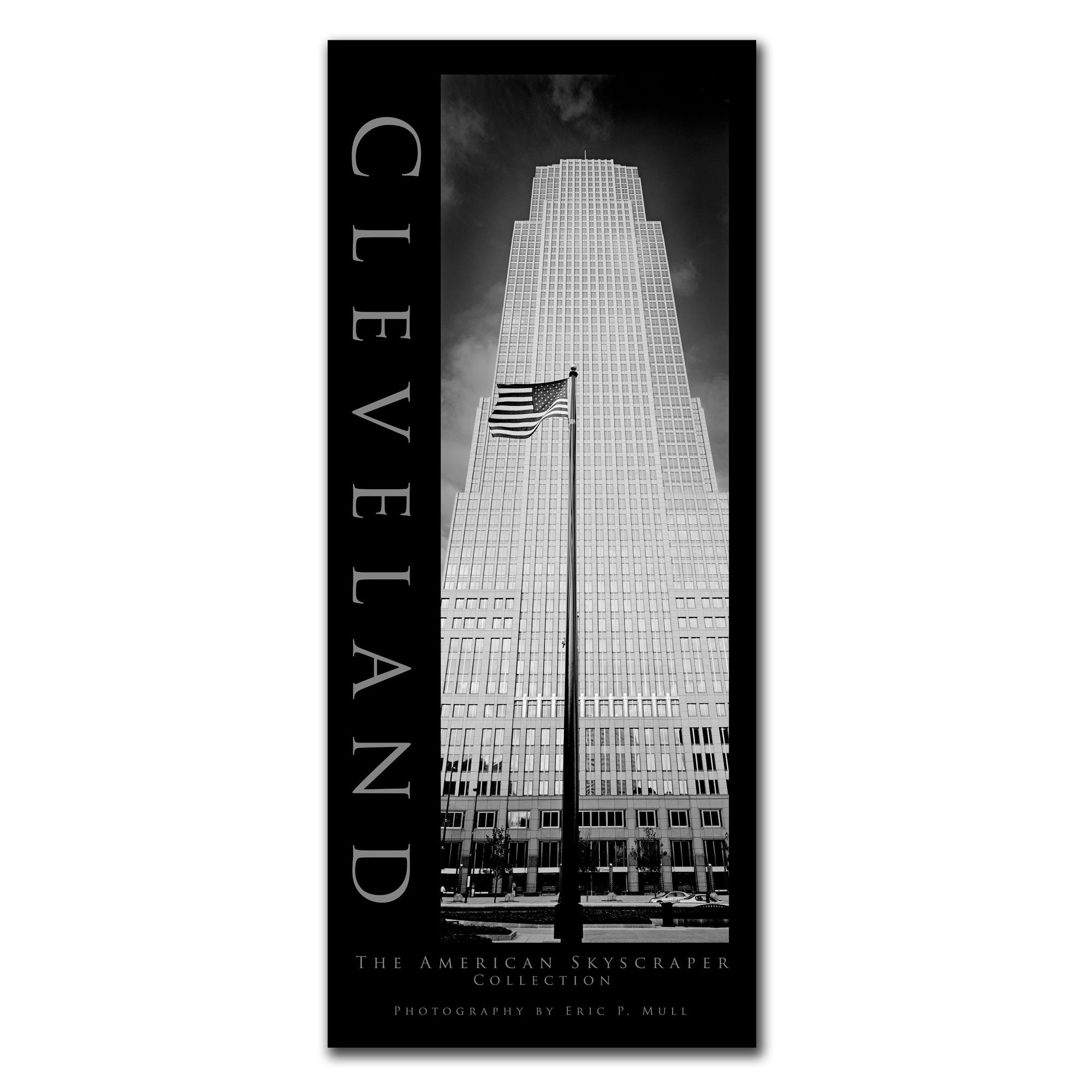 Preston Cleveland Canvas Art Print - 10x24 Inch Modern Wall Decor for Living Room, Bedroom & Office | Trademark Fine Art