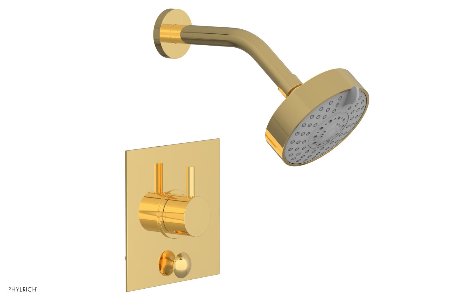 BASIC II Pressure Balance Shower and Diverter Set (No Spout) 4 195 - Perfect for Bathroom Renovation & Modern Home Upgrade